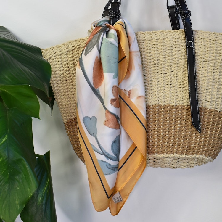 Scarf Kvadratisk Äng SENAP