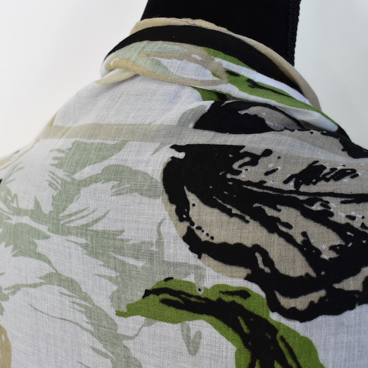 Sjal Blomster BEIGE