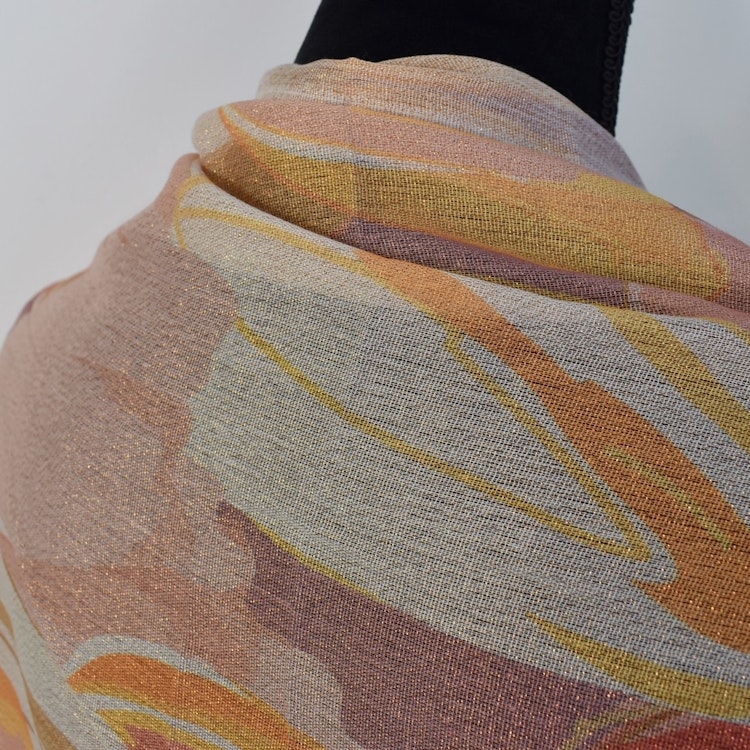 Sjal Tulpan Glitter ORANGE