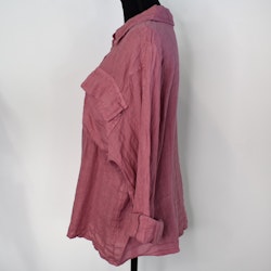 Linneskjorta Amalia FUSCHIA - Stajl Agenturer