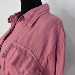 Linneskjorta Amalia FUSCHIA - Stajl Agenturer