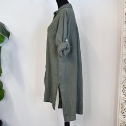 Linneskjorta KAKI