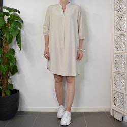 Klänning Adelia linnemix BEIGE - Mix By Heart