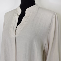 Klänning Adelia linnemix BEIGE - Mix By Heart