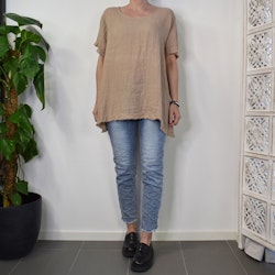 Linnetopp Vanessa Fransig TAUPE - Mix By Heart