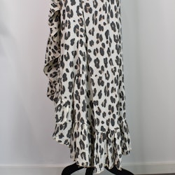 Omlottklänning Leopard CREAM- CoconutMilk by Stajl