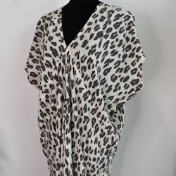 Kaftan Camelia Leopard CREAM - CoconutMilk by Stajl