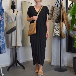 Axelremsväska/Clutch Jute GULD