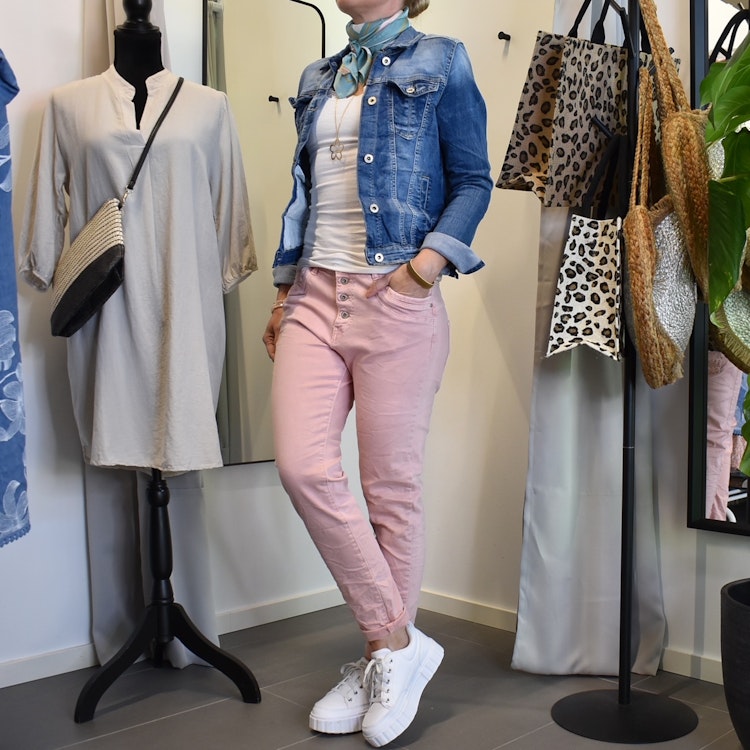 Jeans med knappar ROSA - Newplay