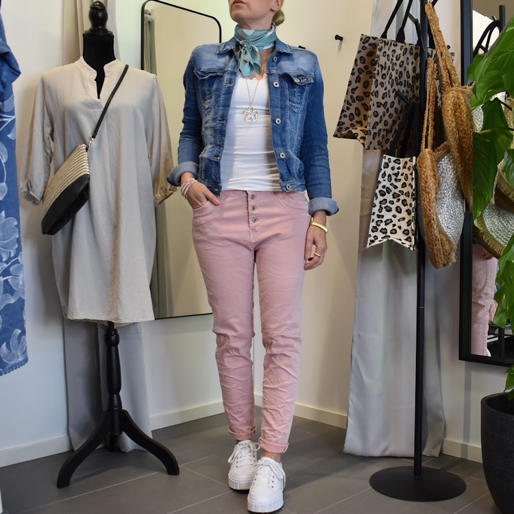 Jeans med knappar ROSA - Newplay