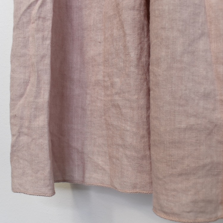 Linnekjol med volanger ROSA
