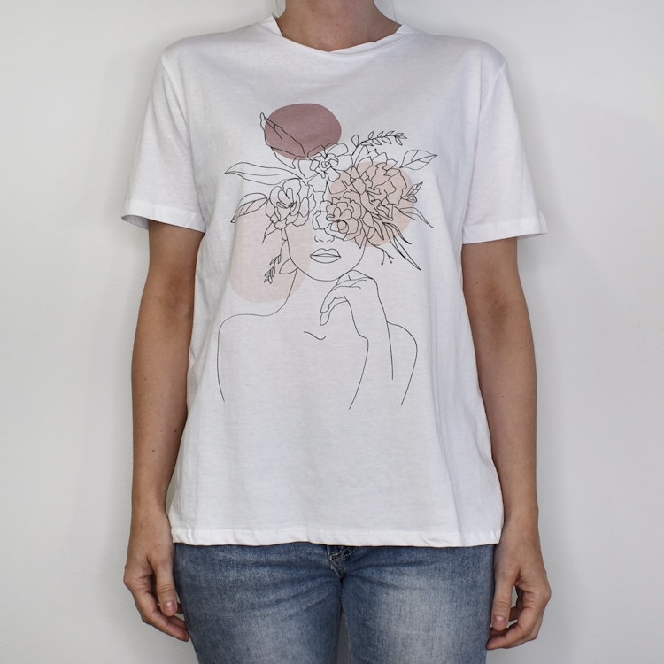 T-shirt Flower ROSA