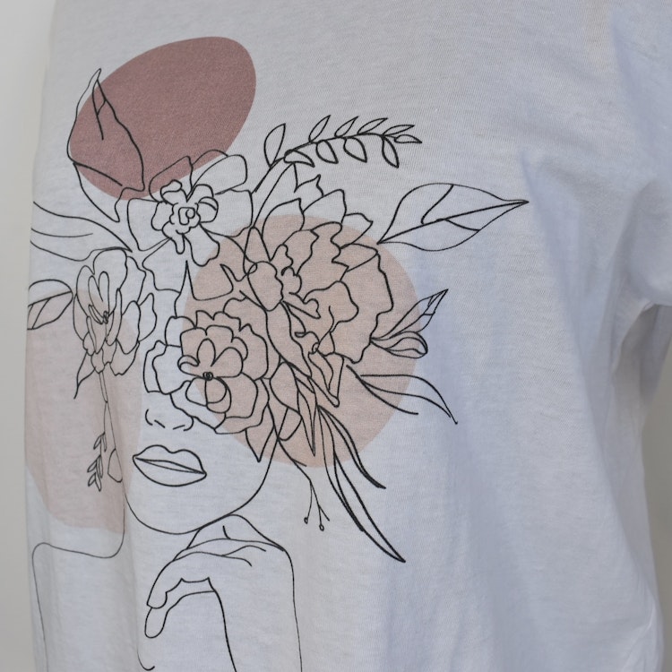 T-shirt Flower ROSA
