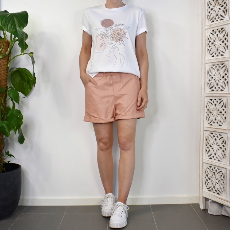 Shorts konstskinn APRIKOS - d´NADA
