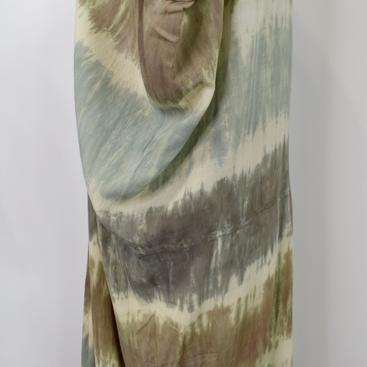 Kaftan Camelia Tie Dye GREEN - CoconutMilk by Stajl