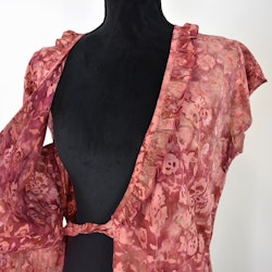 Omlottklänning Tie Dy PINK FLOWER - CoconutMilk by Stajl