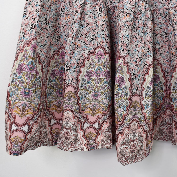 Kjol Boho Flora ROSA - Stajl Agenturer