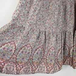 Kjol Boho Flora ROSA - Stajl Agenturer