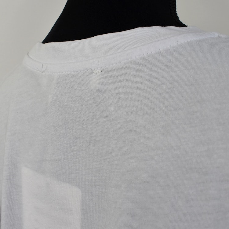 T-shirt Peace, Love & Coffee VIT/GULD