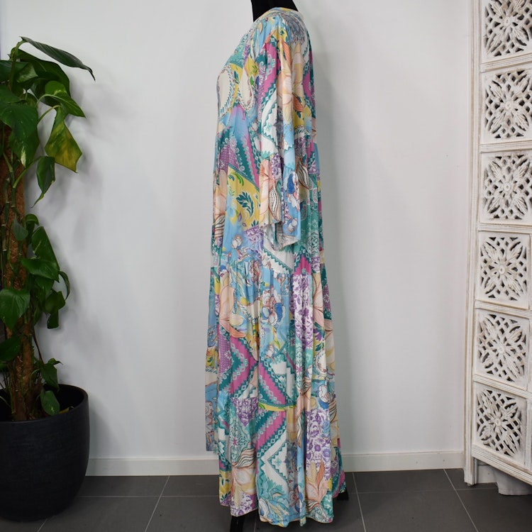 Klänning Plus Size Mönstrad TIFFANY