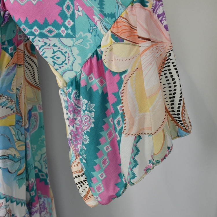 Klänning Plus Size Mönstrad TIFFANY