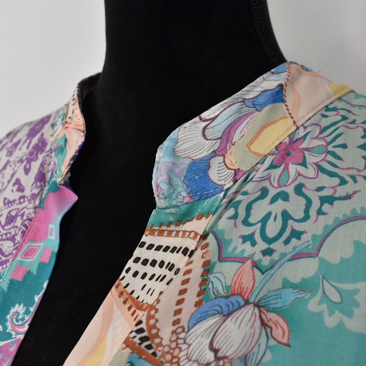 Klänning Plus Size Mönstrad TIFFANY