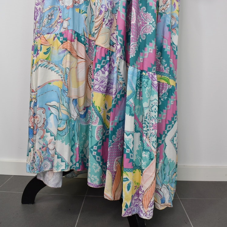 Klänning Plus Size Mönstrad TIFFANY
