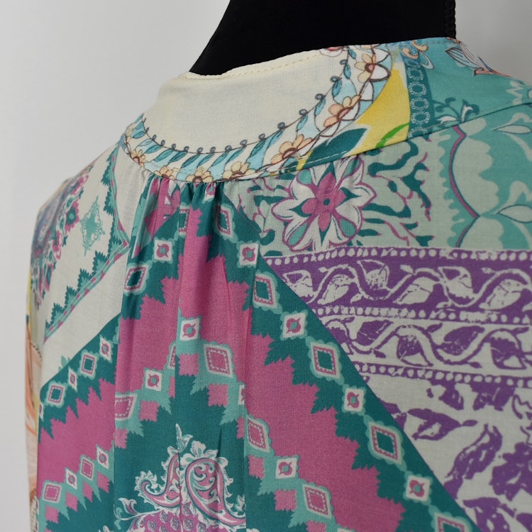 Klänning Plus Size Mönstrad TIFFANY