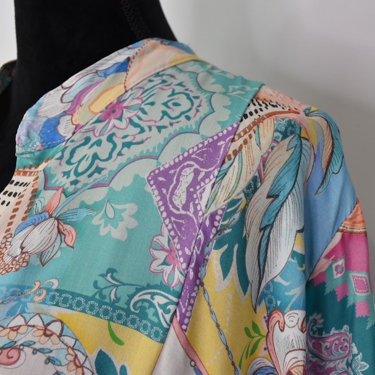 Klänning Plus Size Mönstrad TIFFANY