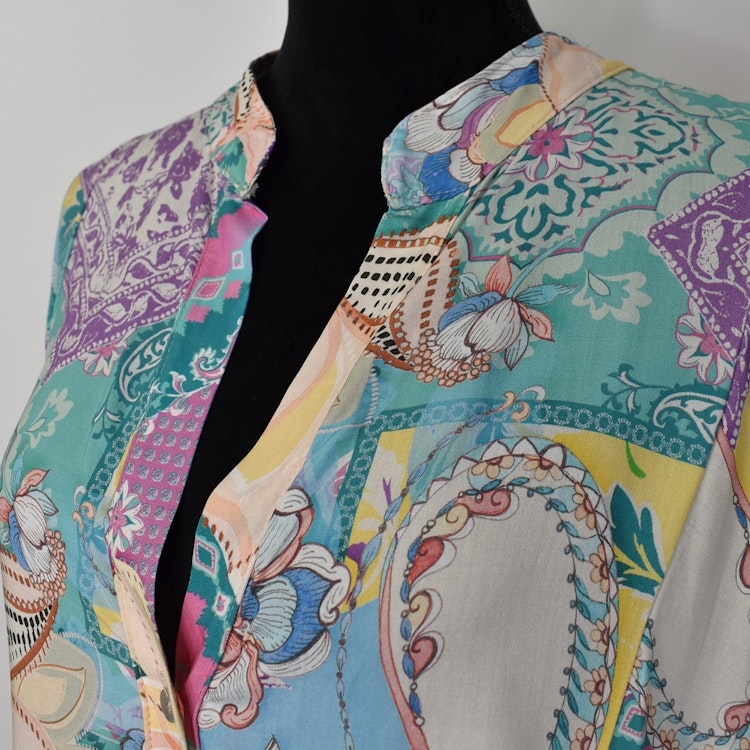 Klänning Plus Size Mönstrad TIFFANY