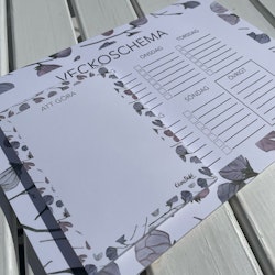 Anteckningsblock To do list Luktärt Magnet - Elina Dahl