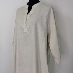 Klänning Linnemix Coleen BEIGE - Mix By Heart