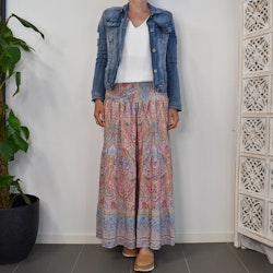 Volangkjol Princess Mönstrad ROSA/BLÅ - Marta du Chateau