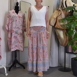 Volangkjol Princess Mönstrad ROSA/BLÅ - Marta du Chateau