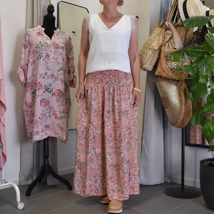 Volangkjol Mönstrad ROSA - Marta du Chateau