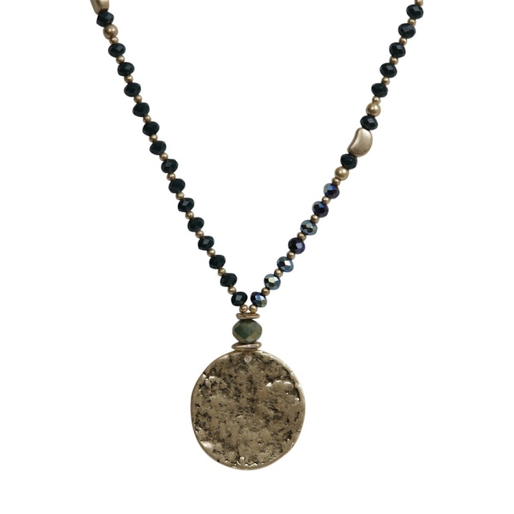 Halsband Mila GRÖN/GULD - The Moshi