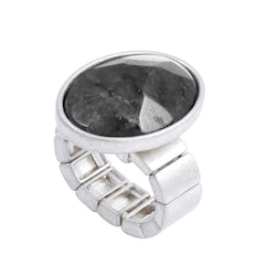 Elastisk ring Carla SILVER - The Moshi