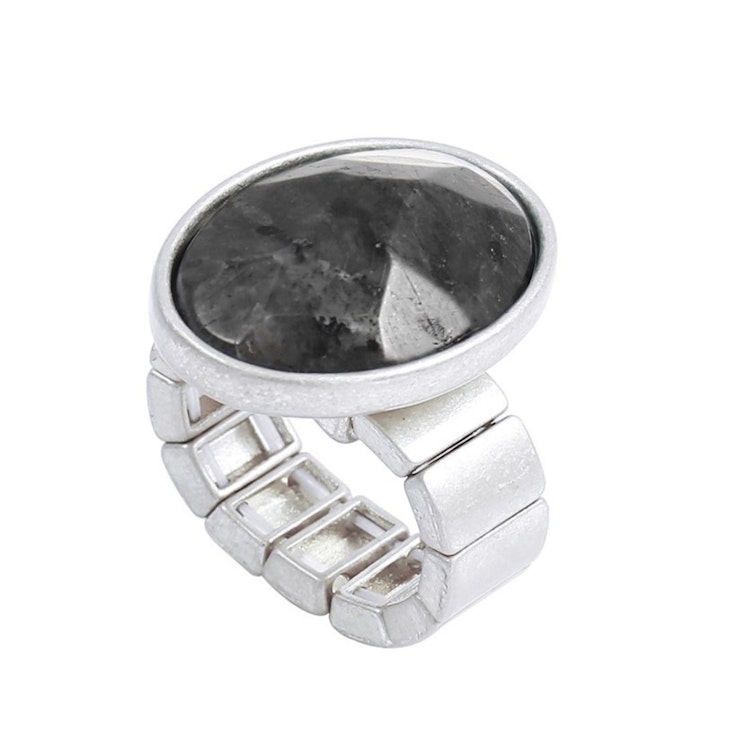 Elastisk ring Carla SILVER - The Moshi