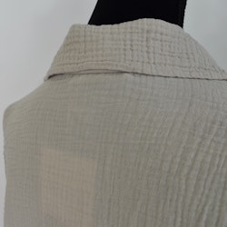 Bomullsskjorta Over Sized BEIGE