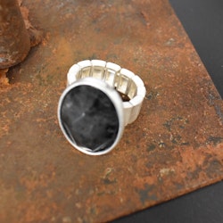 Elastisk ring Carla SILVER - The Moshi