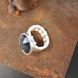 Elastisk ring Carla SILVER - The Moshi