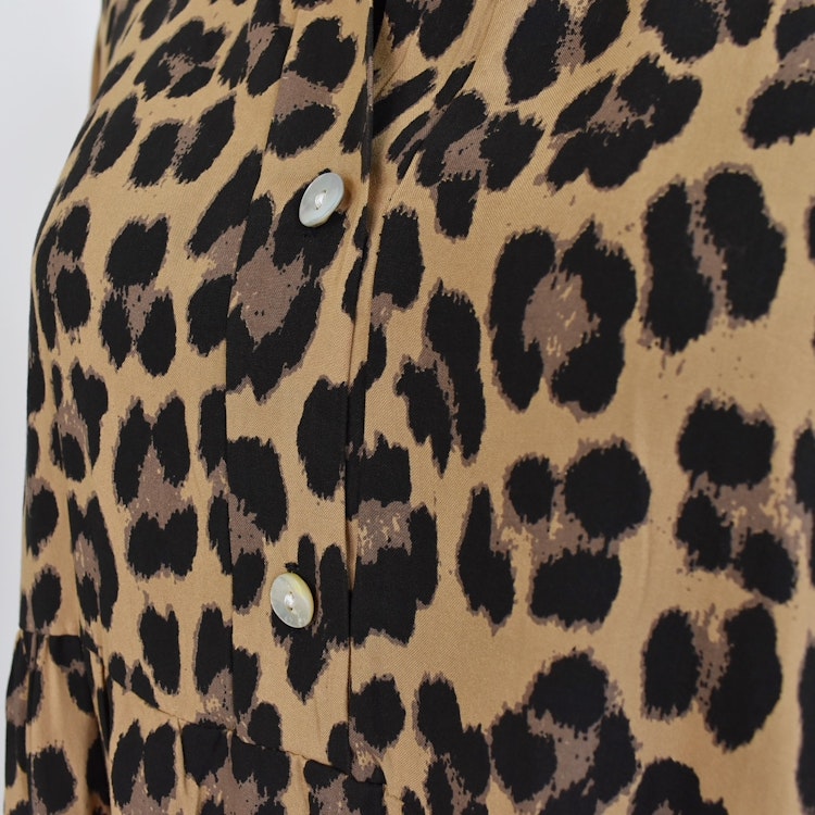Klänning Leopard MARRON