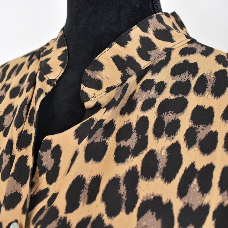 Klänning Leopard MARRON