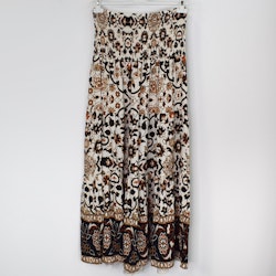 Kjol Boho Flora Blommig OFF WHITE - Stajl Agenturer