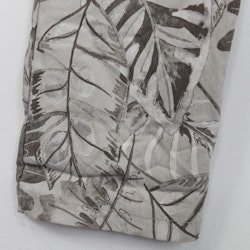 Stretchig byxa Mönstrad BEIGE