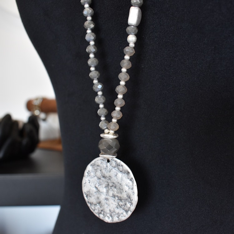 Halsband Mila SILVER - The Moshi