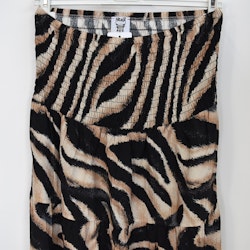 Kjol Boho Flora Zebra SVART - Stajl Agenturer