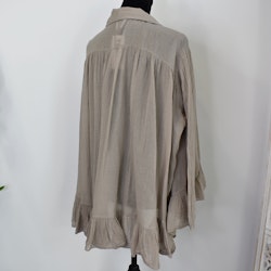 Bomullsblus Heather BEIGE - Stajl Agenturer