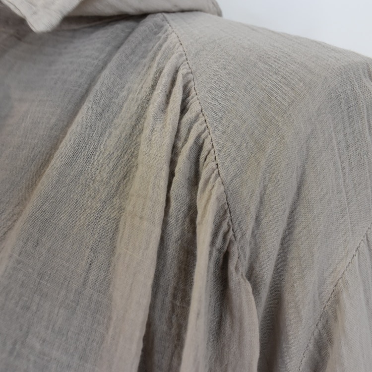 Bomullsblus Heather BEIGE - Stajl Agenturer