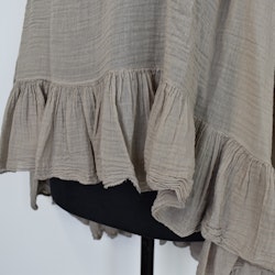 Bomullsblus Heather BEIGE - Stajl Agenturer